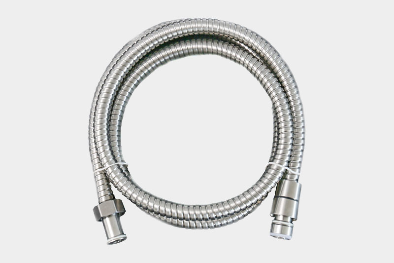1.5米不锈钢抛光万向浴室防爆加密防缠绕淋浴花洒软管